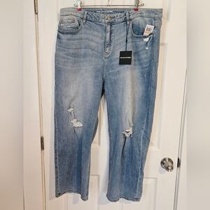 *NWT*For luv of denim size 24 vintage high waist jeans